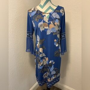 JM Collection Multicolor Dress Beautiful Size Medium